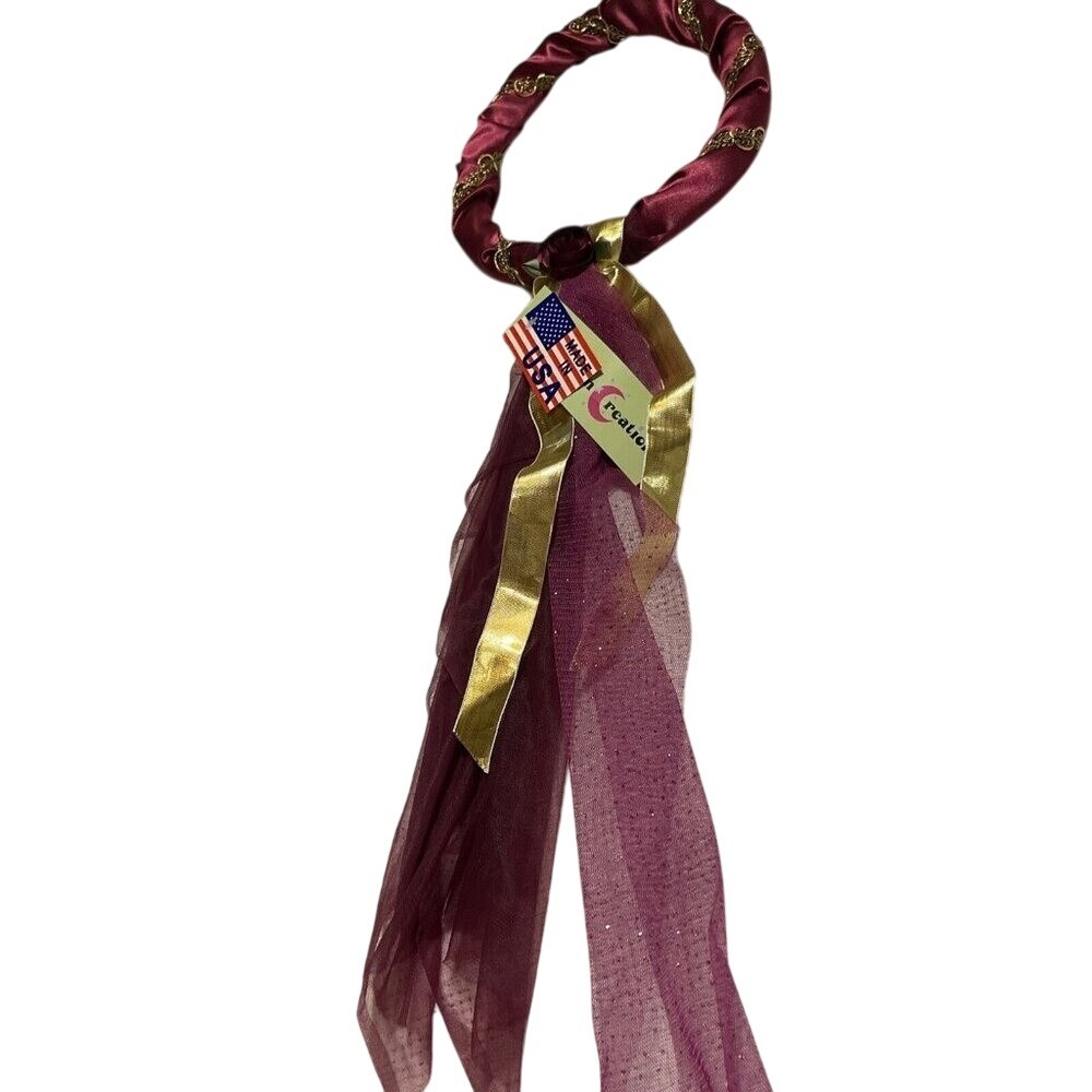 New Feathers & Stars Boa Halo Headpiece / Tiara / Crown - Medieval Times Florida